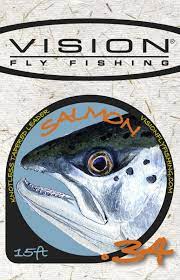 Vision Salmon Tapered Leader