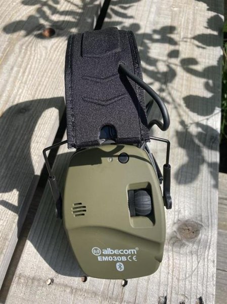 Albecom Hörselskydd EM030B Bluetooth Grön+Silicon