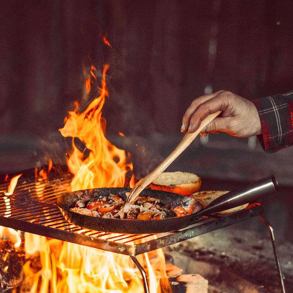 Stabilotherm Jägarstekpanna Orginal. Fast handtag