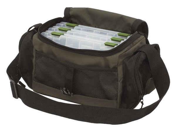 Kinetic Tackle System Bag W/Boxes 16L Moss Green